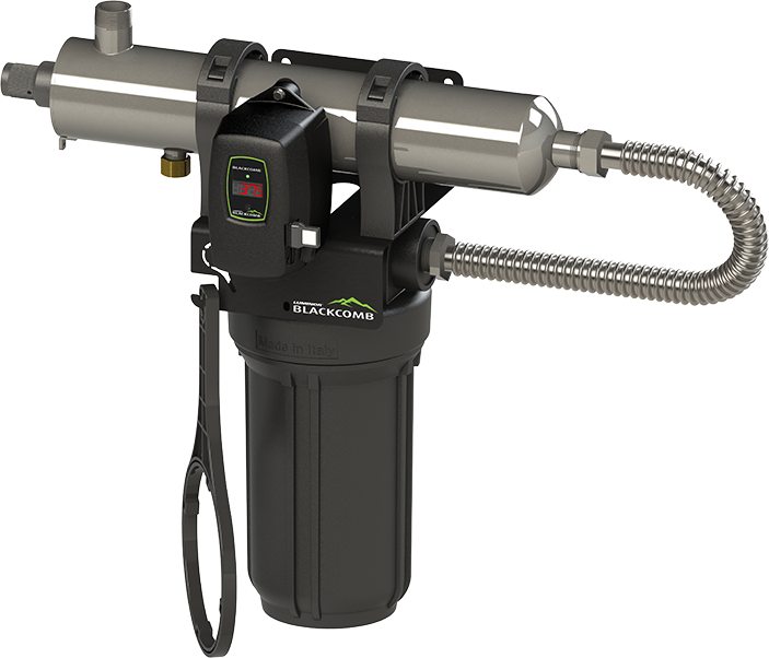 LUMINOR LB5-Z1 BLACKCOMB Series 5.1 – UV Water Treatment System | 8 GPM UV & Sediment Filtration System