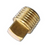 Harmsco 833-SS Replacement Brass 1/4" Threaded Plug
